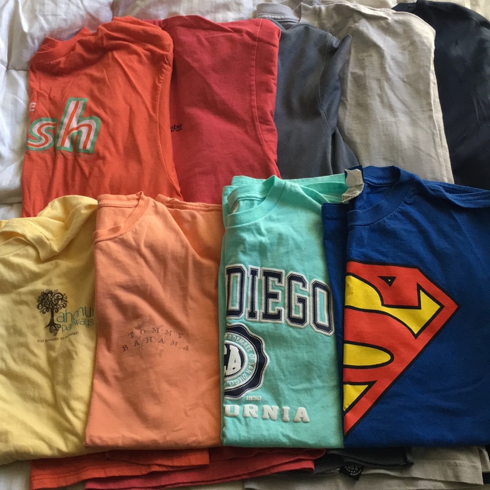 Lot of 9 T-shirt’s